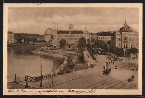 AK Wien, Donau- Dampfschifffahrts- und Rettungsgesellschaft