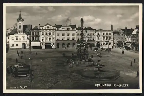 AK Braunau i. B., auf dem Ringplatz