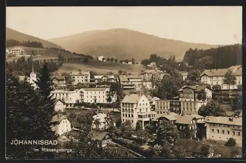 AK Johannisbad im Riesengebirge, Gesamtansicht
