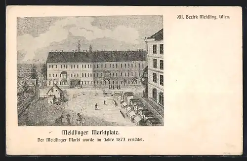 AK Wien-Meidling, Meidlinger Marktplatz