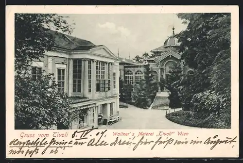AK Wien, Tivoli Wallner`s Meierei