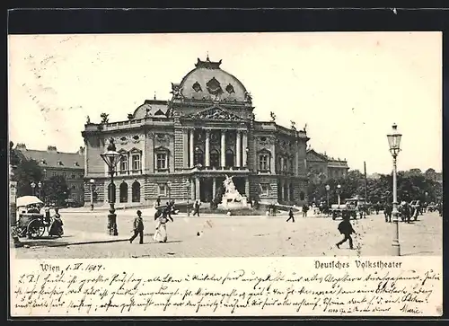 AK Wien, Deutsches Volkstheater