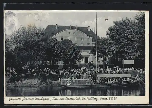 AK Hannover-Döhren, Gaststätte Döhrener Maschpark