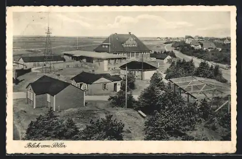 AK St. Peter, Blick vom Söller auf den Ort