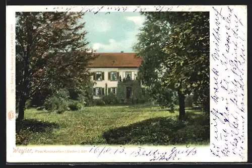 AK Stegen, Schloss Weyler / Stegen-Weiler