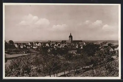 AK Rosstal, Ortsansicht mit Kirche