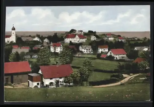 AK Utting / Ammersee, Ortsansicht aus der Vogelschau