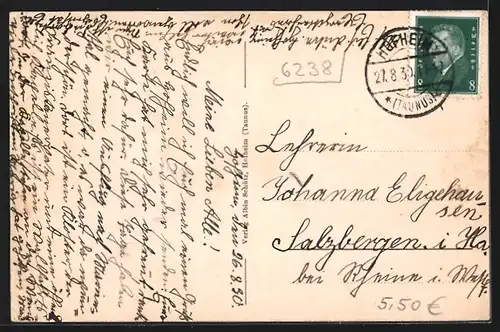 AK Hofheim / Taunus, Exerzitienhaus