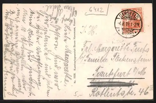 AK Gersfeld / Rhön, Gesamtansicht