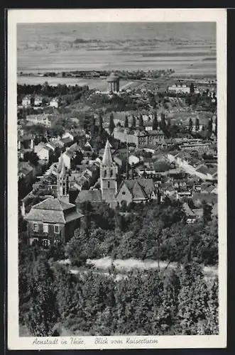 AK Arnstadt / Thür., Blick vom Kaiserturm