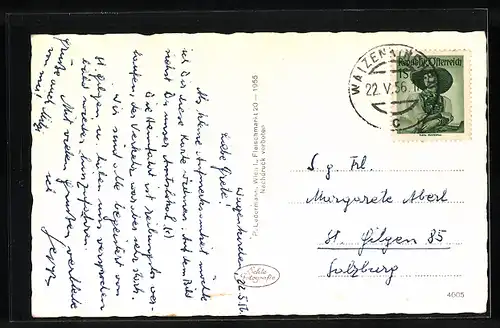 AK Waizenkirchen, Kirche auf dem Oberen Marktplatz