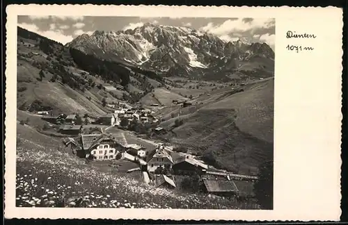 AK Dienten bei Lend, Gesamtansicht im Tal