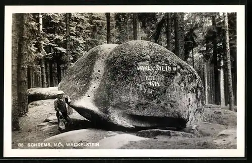 AK Schrems, Besucher am Wackelstein