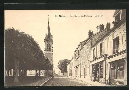 AK Melun, Rue Saint-Barthelemy, La Tour