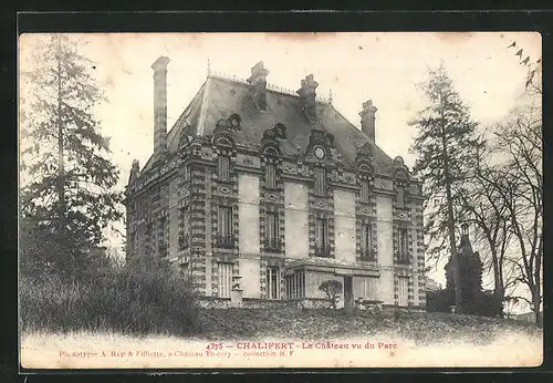 AK Chalifert, Le Château vu du Parc