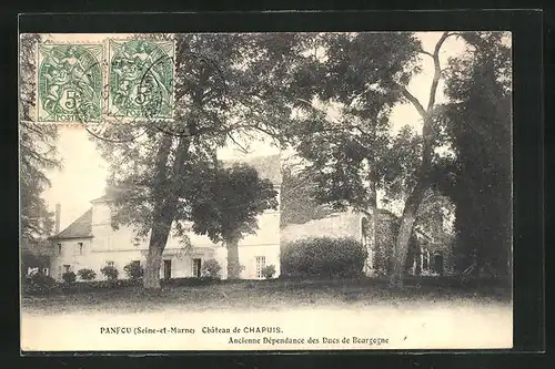 AK Panfou /Seine-et-Marne, Château de Chapuis, Ancienne Dépendance des Ducs de Beurgogne