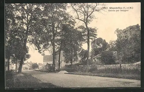 AK Glandelles, Entrée par Souppes