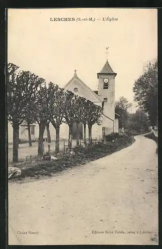 AK Lesches, l'Église