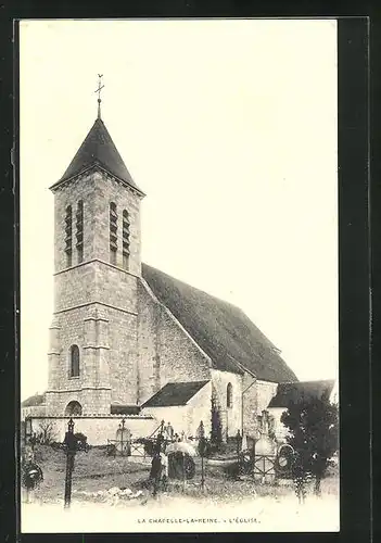 AK La Chapelle-la-Reine, l'Église