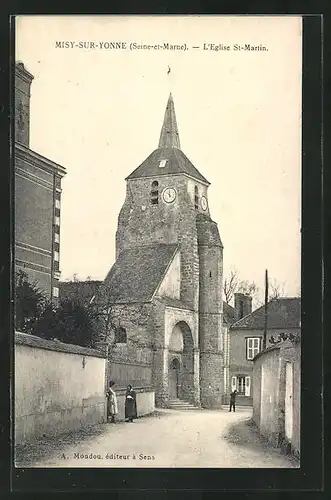 AK Misy-sur-Yonne, l'Eglise Saint-Martin
