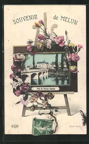 AK Melun, Pont de l'Ancien Chatelet