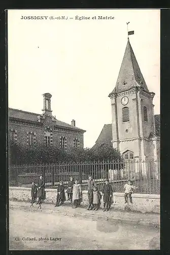 AK Jossigny, Église et Mairie