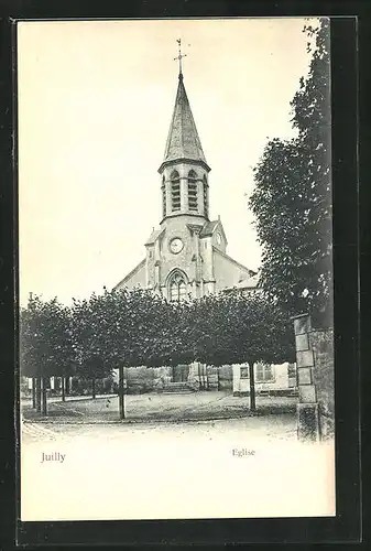 AK Juilly, Eglise, Ansicht der Kirche