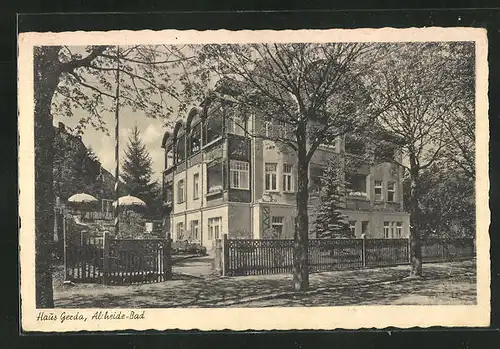 AK Bad Altheide, Kurhotel Haus Gerda