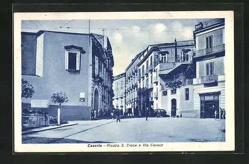 AK Casoria, Piazza S. Croce e Via Cavour
