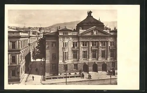 AK Sarajewo, Gimnazija i Narodna banka