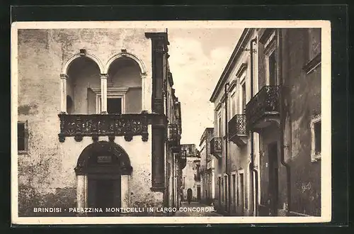 AK Brindisi, Palazzina Monticelli in Largo Concordia