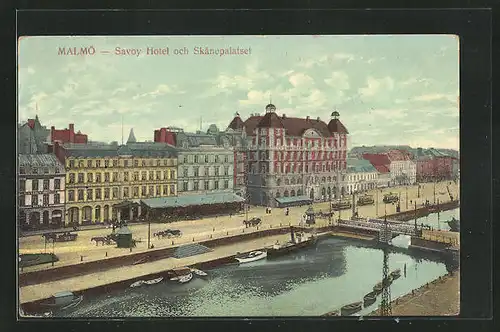 AK Malmö, Savoy Hotel och Skanpalatset