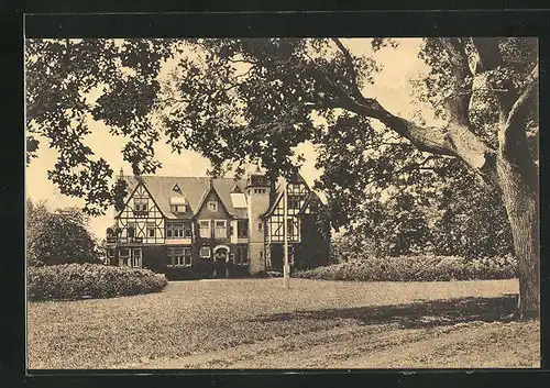 AK Bremen-St. Magnus, Hotel Landsitz Hoher-Kamp im Sonnenschein