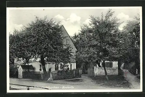 AK Baderitz, Restaurant zum Schusterhäuschen