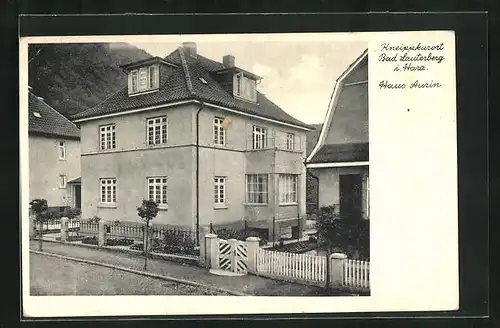 AK Bad Lauterberg /Harz, Hotel Haus Aurin