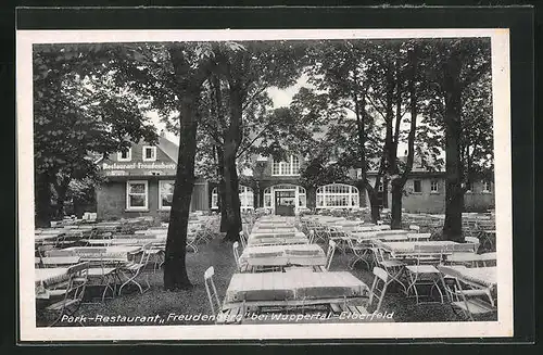 AK Wuppertal-Elberfeld, Park-Restaurant Freudenberg