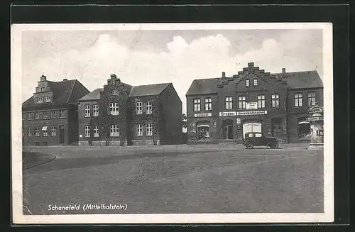 AK Schenefeld / Mittelholstein, Colonialwaren und Hausstandssachen H. Reese