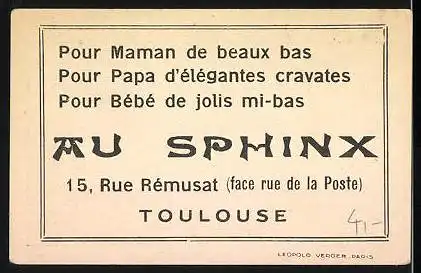 Kaufmannsbild Au Sphinx, le propriétaire les regarde, le Voyez-Vous, Kinder pflücken Äpfel vom Baum