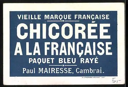 Sammelbild Chicoree a la Francaise Paul Mairesse, En Espagne, Tanz