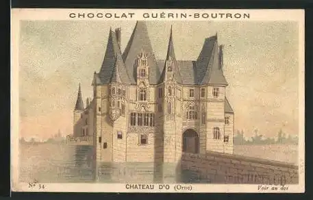 Sammelbild Orne, Cocolat Guérin-Boutron, Château d`O