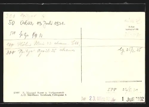 AK Böckstein, Alpencafé u. Restaurant Österreichische Evianquelle gegen den Hohen Stuhl