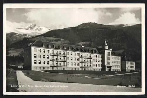 AK Lienz, Neues Bezirkskrankenhaus