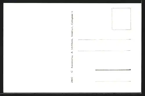 AK Turrach, Ortsansicht aus der Vogelschau