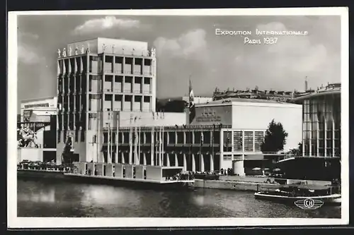 AK Paris, Exposition internationale 1937, Pavillon de L'Italie