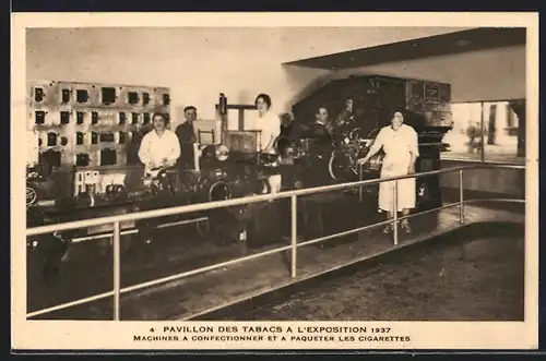 AK Paris, Exposition internationale 1937, Pavillon des Tabacs