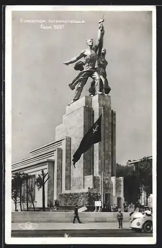 AK Paris, Exposition Internationale 1937, Pavillon de l'U.R.S.S.