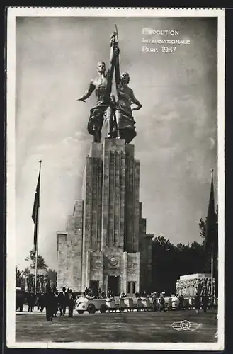 AK Paris, Exposition Internationale 1937, Pavillon de L`U. R. S. S.