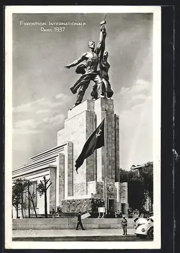 AK Paris, Exposition internationale 1937, Pavillon de L`U. R. S. S.
