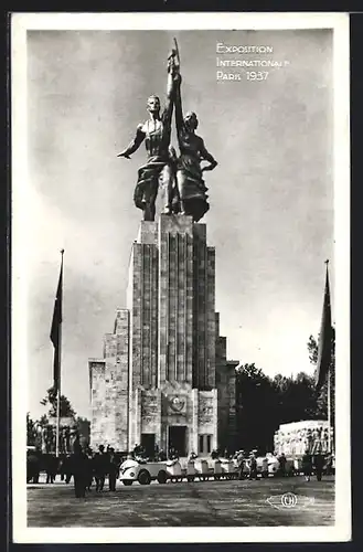 AK Paris, Exposition Internationale 1937, Pavillon de L`U. R. S. S.