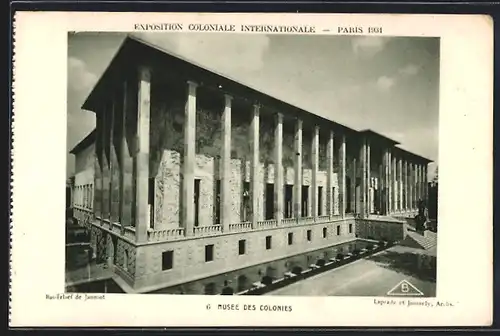 AK Paris, Exposition Colonale Internationale 1931, Musee des Colonies